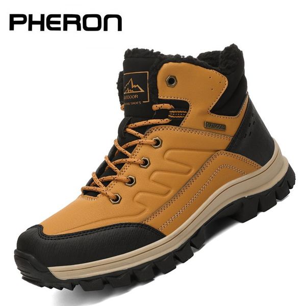 2020 new winter plush waterproof snow boots shoes warm winter men's sneakers footwear fashion outdoor ankle boots men's, Black
2020 new winter plush waterproof snow boots shoes warm winter men's sneakers footwear fashion outdoor ankle boots men's, Black