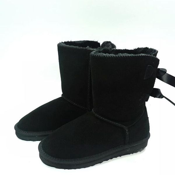 brand women winter snow boots genuine leather snowboots female botas laces women boots winter warm botas mujer, Black
brand women winter snow boots genuine leather snowboots female botas laces women boots winter warm botas mujer, Black