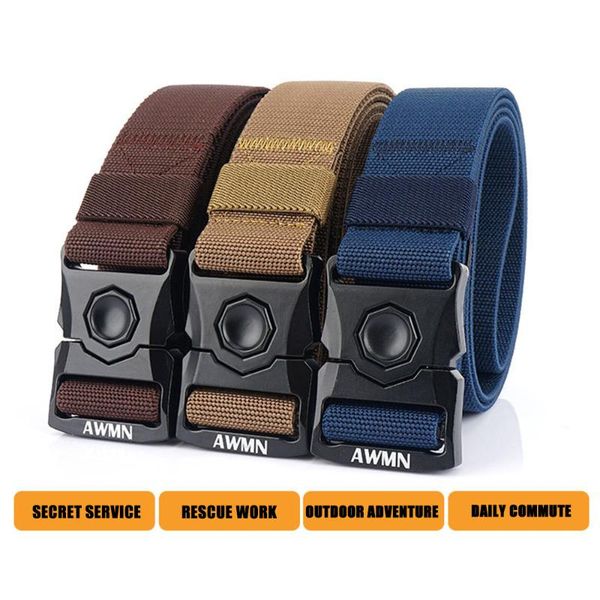 fdbro new elastic men's belt alloy pluggable buckle outdoor casual tactical belt breathable adjustable male jeans pants, Black;gray
fdbro new elastic men's belt alloy pluggable buckle outdoor casual tactical belt breathable adjustable male jeans pants, Black;gray