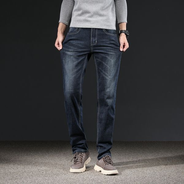 men's jeans 2021 autumn winter stretch-fit straight thick business retro casual fashion denim trousers male blue pants 28-40,327
men's jeans 2021 autumn winter stretch-fit straight thick business retro casual fashion denim trousers male blue pants 28-40,327