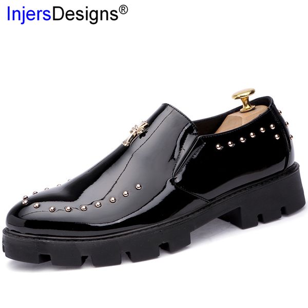 brand casual leather shoes men slip-on shoes fashion black&red business men zapatos de hombre metal rivet leather
brand casual leather shoes men slip-on shoes fashion black&red business men zapatos de hombre metal rivet leather