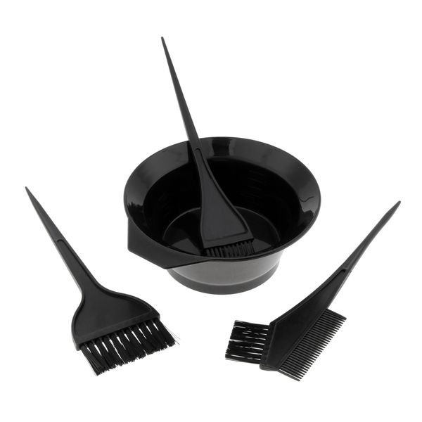 set of 4 pcs hair coloring dyeing kit dye brush comb bowl tint bleach tool kit black
set of 4 pcs hair coloring dyeing kit dye brush comb bowl tint bleach tool kit black