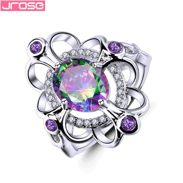 cluster rings jrose wholesale fashion oval cut fire mystic rainbow white blue pink purple cubic zirconia silver ring size 6 -13 lovers, Golden;silver
cluster rings jrose wholesale fashion oval cut fire mystic rainbow white blue pink purple cubic zirconia silver ring size 6 -13 lovers, Golden;silver