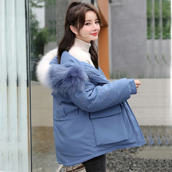 jacket stylish coat with hood hooded warm padded woman show thin collars down padded jacket coat in winter, Black
jacket stylish coat with hood hooded warm padded woman show thin collars down padded jacket coat in winter, Black