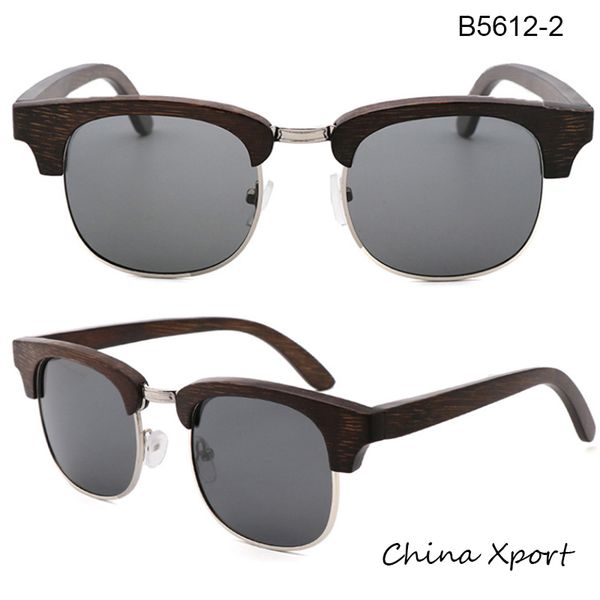 sunglasses metal bridge brown bamboo half frame 2021 selling with polarized uv400 lens, White;black
sunglasses metal bridge brown bamboo half frame 2021 selling with polarized uv400 lens, White;black