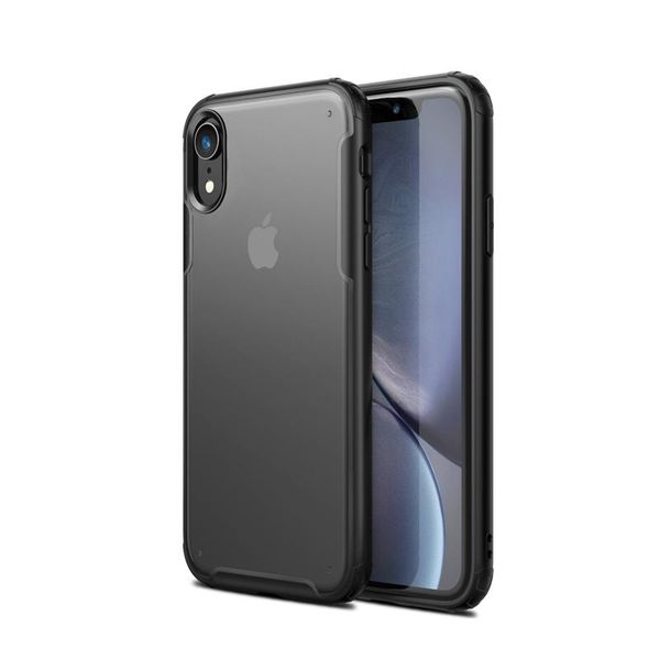 shockproof bumper armor slim case for iphone xr case soft frame translucent hard pc back case
shockproof bumper armor slim case for iphone xr case soft frame translucent hard pc back case