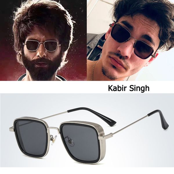 dpz new fashion kabir singh steampunk style aviation men sunglasses cool popular brand design rayeds sun glasses, White;black
dpz new fashion kabir singh steampunk style aviation men sunglasses cool popular brand design rayeds sun glasses, White;black