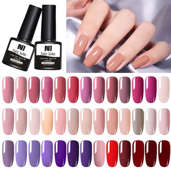 nail gel nee jolie 8ml uv polish solid color art paint soak off varnish base coat no wipe top, Red;pink
nail gel nee jolie 8ml uv polish solid color art paint soak off varnish base coat no wipe top, Red;pink