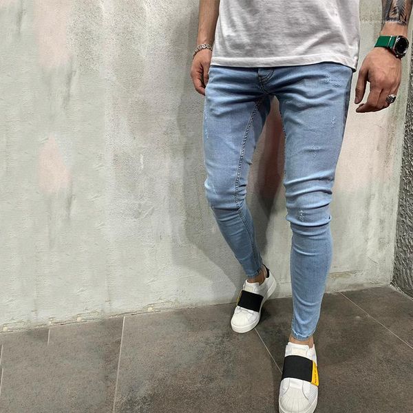 biker jean pencil pants pantalones slim fit light blue jeans mens clothing autumn street
biker jean pencil pants pantalones slim fit light blue jeans mens clothing autumn street
