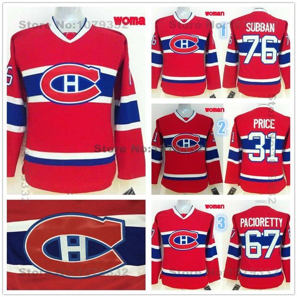 womens montreal canadiens hockey jerseys ladies #67 max pacioretty #31 carey price #76 p.k. subban jersey home red stitched logo, Black;red
womens montreal canadiens hockey jerseys ladies #67 max pacioretty #31 carey price #76 p.k. subban jersey home red stitched logo, Black;red