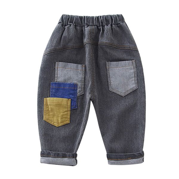 baby boys jeans pants new arrival kids elastic waist patchwork casual loose trousers fashion black denim clothes, Blue
baby boys jeans pants new arrival kids elastic waist patchwork casual loose trousers fashion black denim clothes, Blue