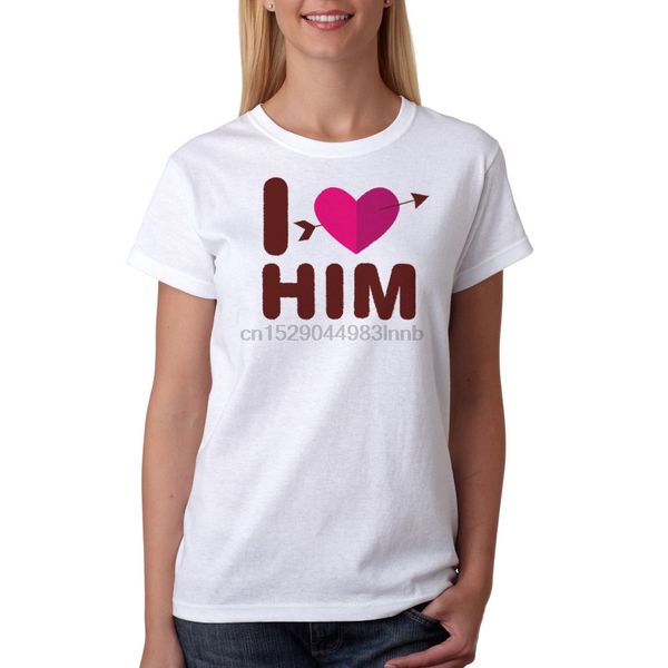 i love him women white t-shirt new sizes s-xl fashion brand korean kawaii femme punk kawaii women t shirt tee
i love him women white t-shirt new sizes s-xl fashion brand korean kawaii femme punk kawaii women t shirt tee