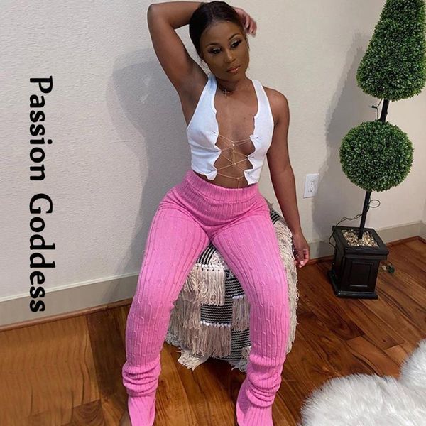 women's pants & capris autumn women knitted stacked leggings ruched legging jogging femme fashion sweater trousers stretchy, Black;white
women's pants & capris autumn women knitted stacked leggings ruched legging jogging femme fashion sweater trousers stretchy, Black;white