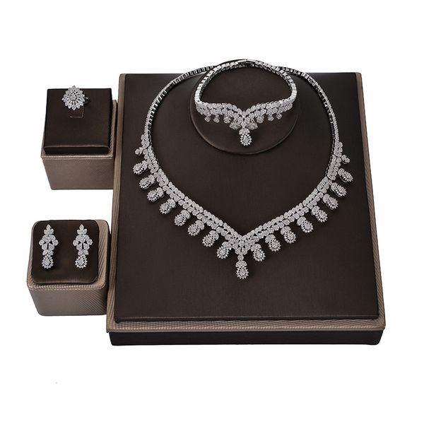 jewelry set hadiyana elegant party wedding jewelry accessories for women charm simple with zircon cn1111 haar sieraden bruiloft, Silver
jewelry set hadiyana elegant party wedding jewelry accessories for women charm simple with zircon cn1111 haar sieraden bruiloft, Silver