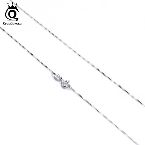 chains orsa jewels exquisite slim 1mm box chain necklace 925 silver 40cm 45cm 50cm 55m 60cm jewelry gift wholesale osc32
chains orsa jewels exquisite slim 1mm box chain necklace 925 silver 40cm 45cm 50cm 55m 60cm jewelry gift wholesale osc32