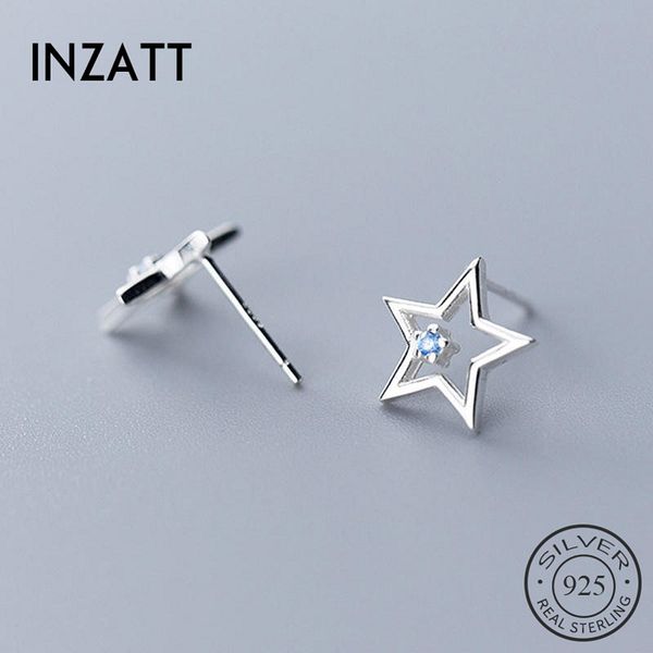 stud inzareal 925 sterling silver zircon star earrings fashion women fine jewelry party minimalist cute accessories gift, Golden;silver
stud inzareal 925 sterling silver zircon star earrings fashion women fine jewelry party minimalist cute accessories gift, Golden;silver