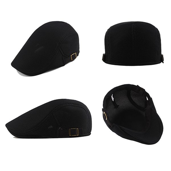 beret pure cotton men's casual breathable mesh flat cap solid color adjustable classic summer duckbill hat cap hat 2020, Blue;gray
beret pure cotton men's casual breathable mesh flat cap solid color adjustable classic summer duckbill hat cap hat 2020, Blue;gray