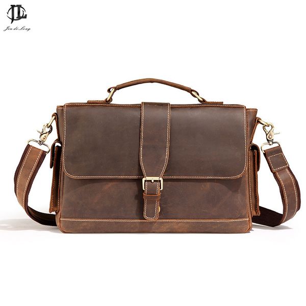 retro vintage genuine leather brown men briefcase 14" lapbusiness bag cowhide men's messenger bagsluxury lawyer handbag
retro vintage genuine leather brown men briefcase 14" lapbusiness bag cowhide men's messenger bagsluxury lawyer handbag