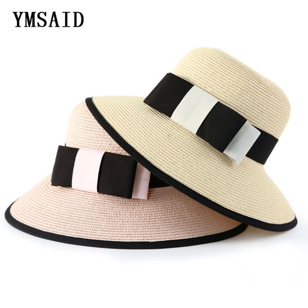 wide brim hats ymsaid 2021 fashion straw hat summer women beach sun bow caps ladies headwear, Blue;gray
wide brim hats ymsaid 2021 fashion straw hat summer women beach sun bow caps ladies headwear, Blue;gray