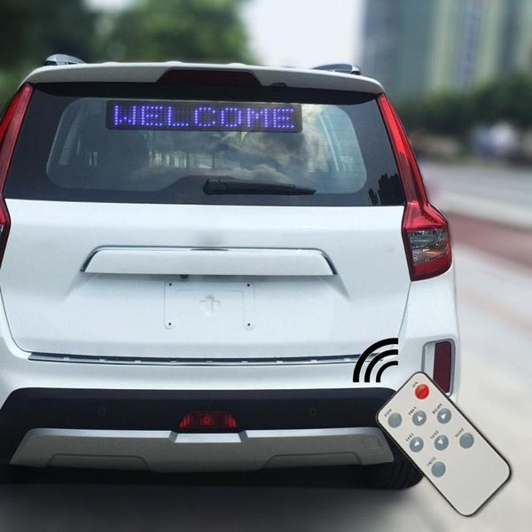 2020 new 12v car led programmable sign moving english scrolling message display board screen car accessories
2020 new 12v car led programmable sign moving english scrolling message display board screen car accessories