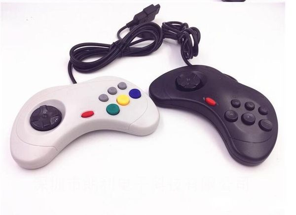 saturn six-button handle game console computer handle material plastic product size 16.5*7.2*2.8cm product weight 106g
saturn six-button handle game console computer handle material plastic product size 16.5*7.2*2.8cm product weight 106g