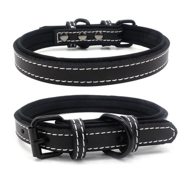 leather pet collar diving cloth lining adjustable solid color dogs collar black buckle pets necklace for large dogs martingale
leather pet collar diving cloth lining adjustable solid color dogs collar black buckle pets necklace for large dogs martingale
