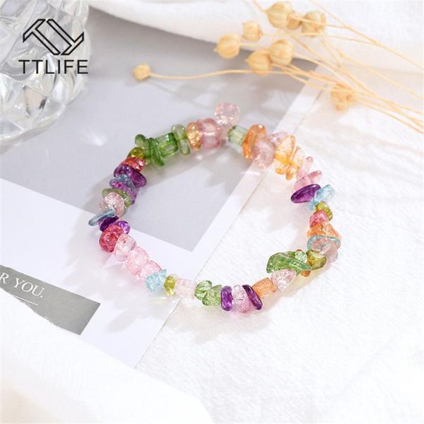 charm braceletslife lucky 7 chakra irregular natural stone rainbow bracelet elastic adjustable size crystal jewellery, Golden;silver
charm braceletslife lucky 7 chakra irregular natural stone rainbow bracelet elastic adjustable size crystal jewellery, Golden;silver