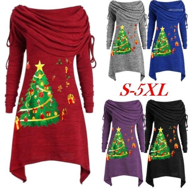 autumn and winter fashion asymmetrical scarf collar long sleeve christmas women clothing christmas women, White
autumn and winter fashion asymmetrical scarf collar long sleeve christmas women clothing christmas women, White
