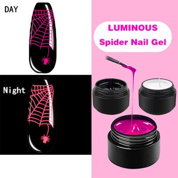 3 pcs luminous spider nail gel polish set fluorescent effect art nail brushing glue h7c8
3 pcs luminous spider nail gel polish set fluorescent effect art nail brushing glue h7c8