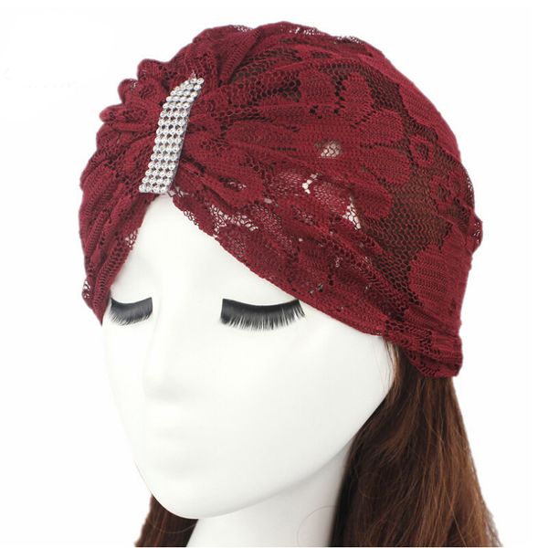 2020 women hats lace turban dome cap head wrap fashion rhinestone women hats caps beanie cap ing, Blue;gray
2020 women hats lace turban dome cap head wrap fashion rhinestone women hats caps beanie cap ing, Blue;gray