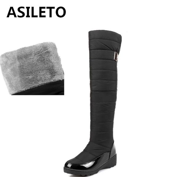 asileto russia snow boots female platform fur over the knee boots warm winter for women shoes woman botas mujer a795g, Black
asileto russia snow boots female platform fur over the knee boots warm winter for women shoes woman botas mujer a795g, Black