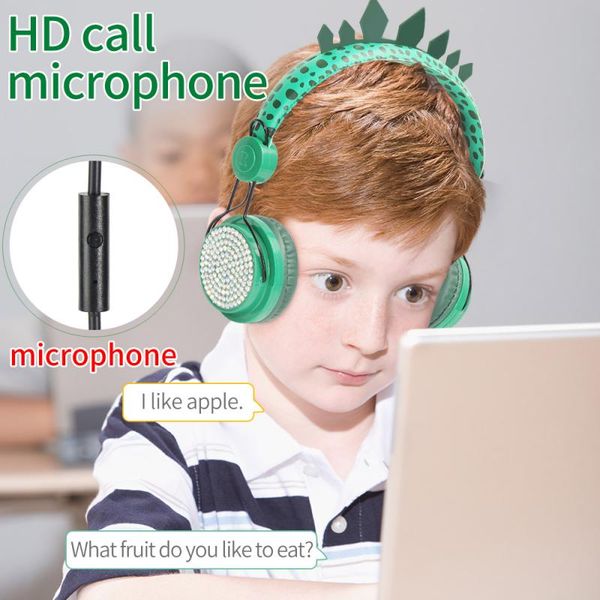 cute jurassic dinosaur 3.5mm wired headphones with microphone suitable for learning games mobile phone headphones
cute jurassic dinosaur 3.5mm wired headphones with microphone suitable for learning games mobile phone headphones