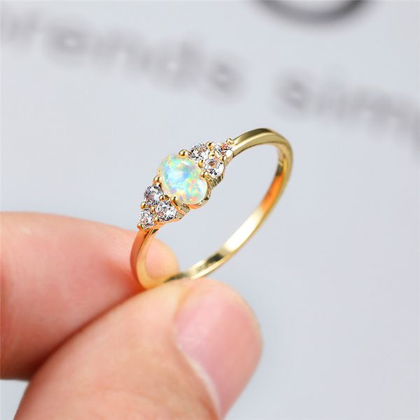 wedding rings dainty female white oval opal ring charm gold color thin for women vintage round crystal stone engagement, Slivery;golden
wedding rings dainty female white oval opal ring charm gold color thin for women vintage round crystal stone engagement, Slivery;golden