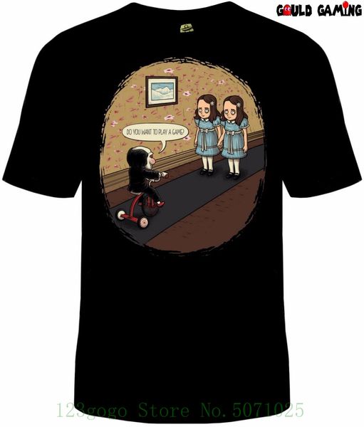saw jigsaw the shining t shirt funny horror halloween sizes new tee shirt for men o-neck male
saw jigsaw the shining t shirt funny horror halloween sizes new tee shirt for men o-neck male