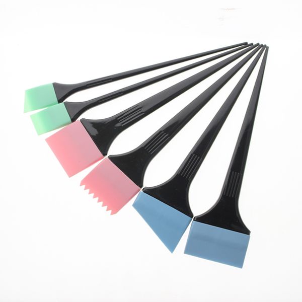 6pcs/set professional salon hair coloring comb brush plastic handle silicone dyeing hairdressing tools accessories set kit, Silver
6pcs/set professional salon hair coloring comb brush plastic handle silicone dyeing hairdressing tools accessories set kit, Silver