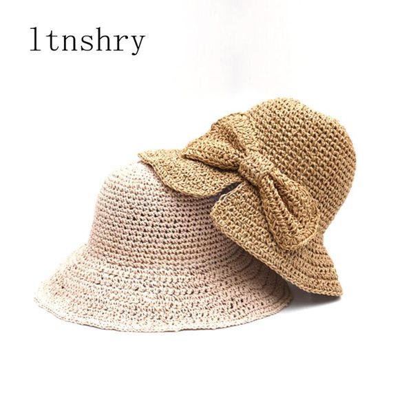 wide brim hats women's summer hat sun cap handmade straw shading for ladies bow foldable artistic holiday beach breathable, Blue;gray
wide brim hats women's summer hat sun cap handmade straw shading for ladies bow foldable artistic holiday beach breathable, Blue;gray
