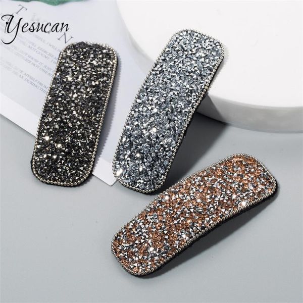 shiny rhinestone hair jewelry for women girls trendy ins cute crystal bb clip charm hair clip hairpins bijoux barrettes hairgrip, Golden;silver
shiny rhinestone hair jewelry for women girls trendy ins cute crystal bb clip charm hair clip hairpins bijoux barrettes hairgrip, Golden;silver