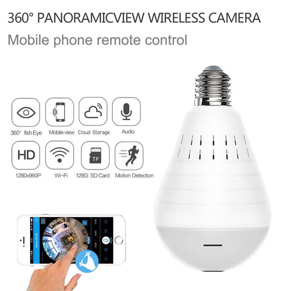 hd wifi camera bulb vr 360 degree fish eye 960p camera home security surveillance camcorder
hd wifi camera bulb vr 360 degree fish eye 960p camera home security surveillance camcorder