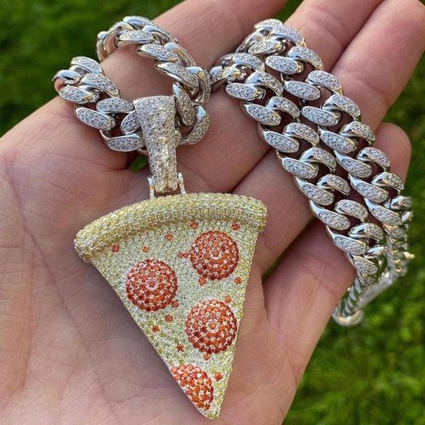 pizza friendship necklace for men hip rhinestone pendants for women jewelry gift, Silver
pizza friendship necklace for men hip rhinestone pendants for women jewelry gift, Silver