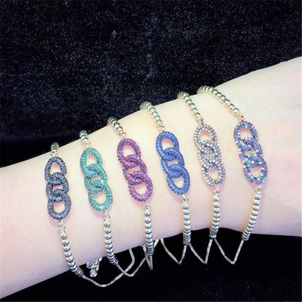 10 шт. / лот высококачественный латунный браслет pave color cubic zirconia charm регулируемый браслет мода ювелирные изделия, Black
10 шт. / лот высококачественный латунный браслет pave color cubic zirconia charm регулируемый браслет мода ювелирные изделия, Black