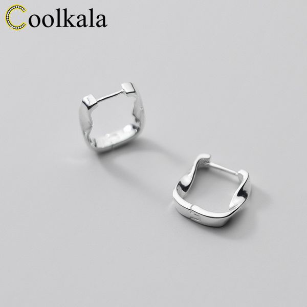 coolkala silver ear buckle women's simple square wave geometric fashion personalized earrings, Golden;silver
coolkala silver ear buckle women's simple square wave geometric fashion personalized earrings, Golden;silver