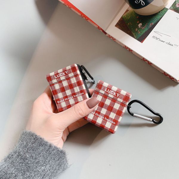stylish airpods 1 / 2case with letter lattice print pattern airpods case earphone shell silicone tpu protective sleeve
stylish airpods 1 / 2case with letter lattice print pattern airpods case earphone shell silicone tpu protective sleeve