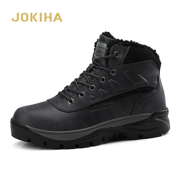 men leather boots winter men army boots mens sneakers fashion comfortable outdoor working, Black
men leather boots winter men army boots mens sneakers fashion comfortable outdoor working, Black