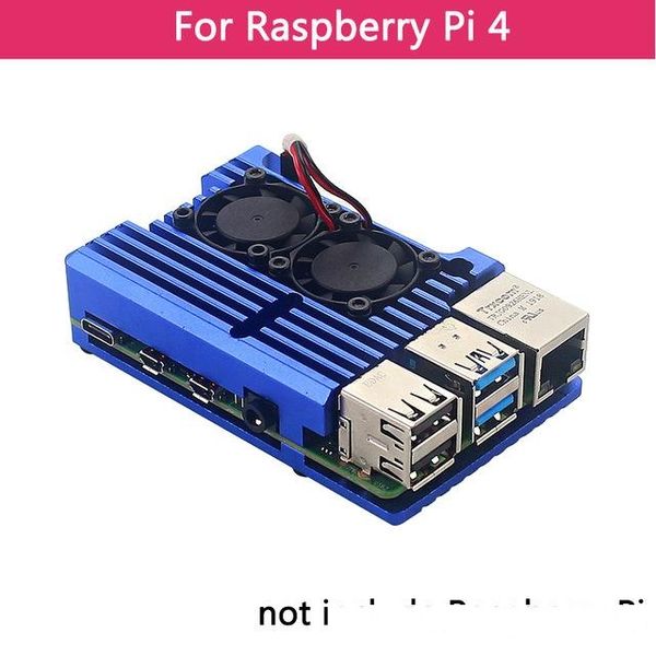 demo board & accessories demo oard accessories dual fans raspberry pi 4 model b/3b /3b 4 color aluminum metal case with super two
demo board & accessories demo oard accessories dual fans raspberry pi 4 model b/3b /3b 4 color aluminum metal case with super two