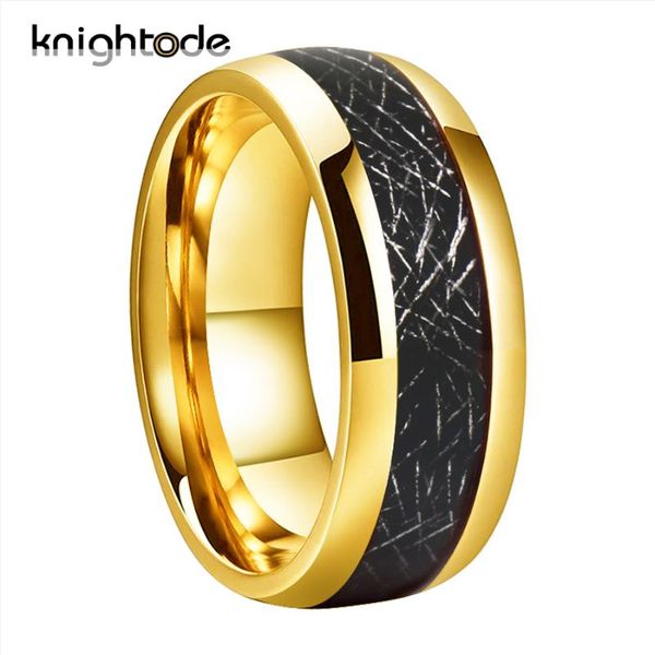 high polishing 6mm 8mm gold tungsten carbide ring for men women wedding band with black meteorite inlay dome band comfort fit, Slivery;golden
high polishing 6mm 8mm gold tungsten carbide ring for men women wedding band with black meteorite inlay dome band comfort fit, Slivery;golden