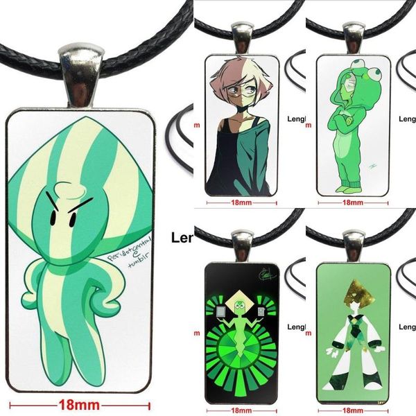 for men women party gift steven universe peridot brand steel color jewelry fashion statement necklace glass necklaces pendants, Silver
for men women party gift steven universe peridot brand steel color jewelry fashion statement necklace glass necklaces pendants, Silver