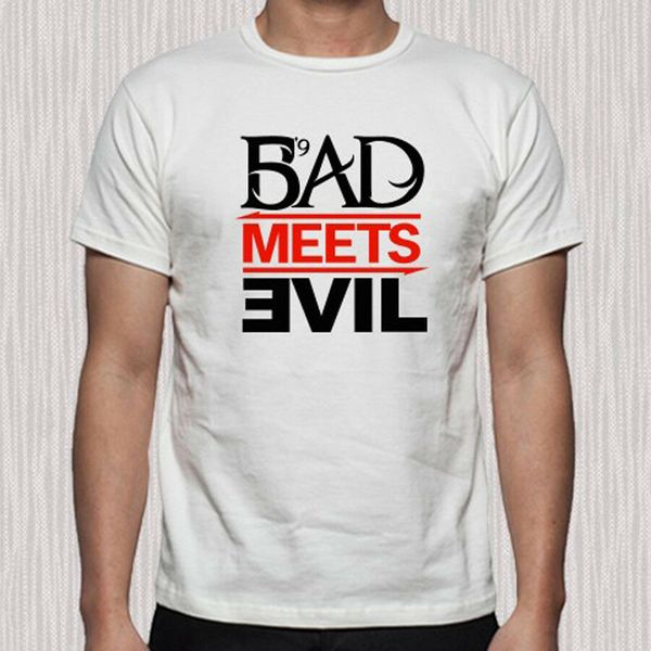 eminem rapper bad meets evil album logo men's white t-shirt size s to 3xl summer short sleeves cotton
eminem rapper bad meets evil album logo men's white t-shirt size s to 3xl summer short sleeves cotton