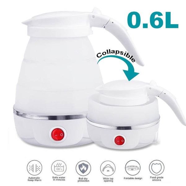 0.6l electric kettle safety silicone foldable portable travel camping water boiler heater 220v 680w mini home electric appliance
0.6l electric kettle safety silicone foldable portable travel camping water boiler heater 220v 680w mini home electric appliance