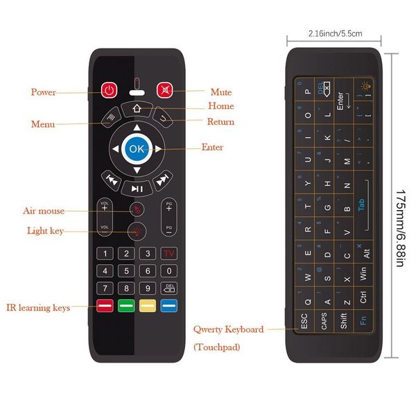 t16 touchpad keyboard mouse wireless 2.4g fly air mouse mini remote control for android tv box mini pc
t16 touchpad keyboard mouse wireless 2.4g fly air mouse mini remote control for android tv box mini pc