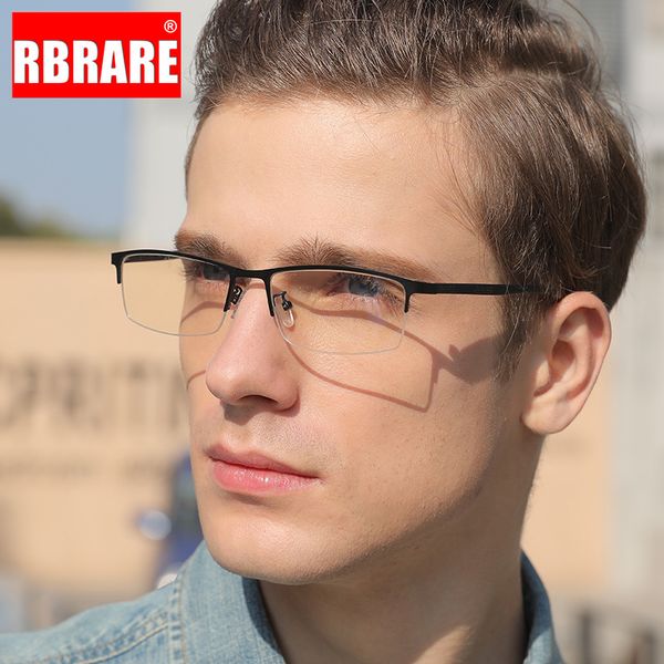 sunglasses rbrare simple half frame flat retro glasses men high end reading men's business metal gafas, White;black
sunglasses rbrare simple half frame flat retro glasses men high end reading men's business metal gafas, White;black